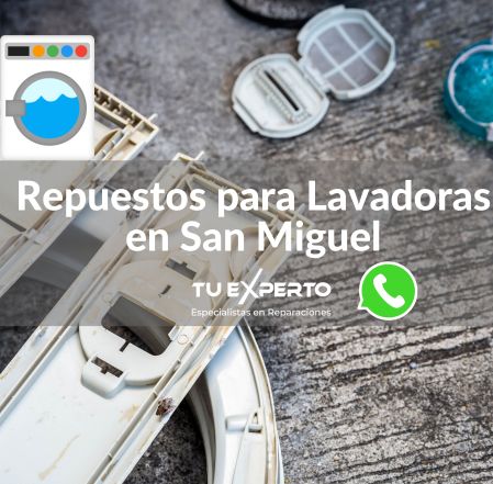 Repuestos para lavadoras en san miguel