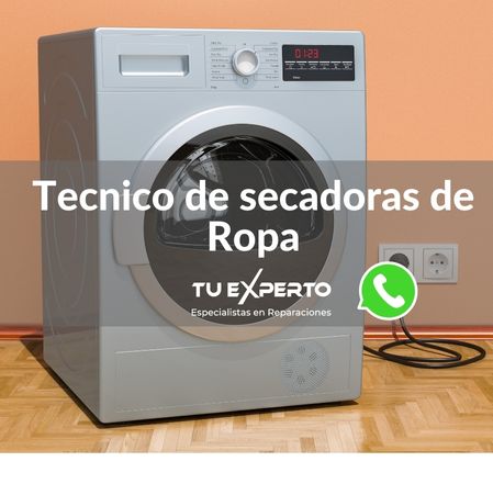 Técnico de secadora de ropa a domicilio